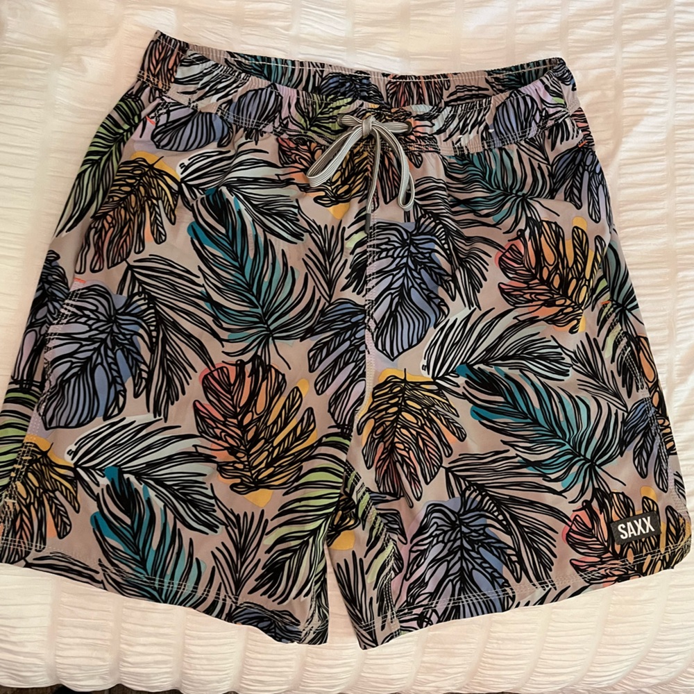 Saxx mens swim shorts, in perfect condition